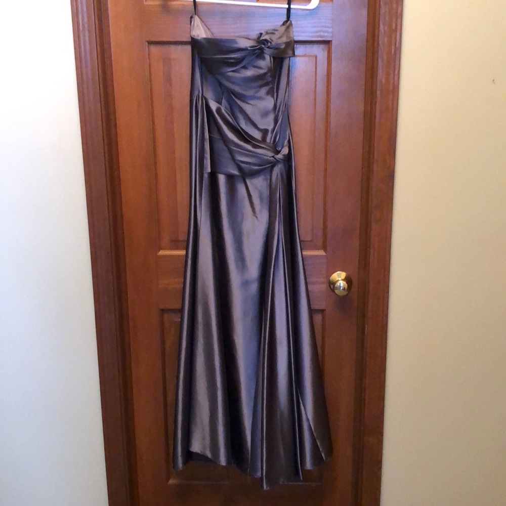 Dark Gray Prom Dress